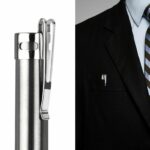 5" LED USB Rechargeable Mini Tactical Flashlight Stainless Steel Torch Pen Light - Image 10