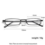 Classic HD Spring Compact Reading Glasses Readers Travel Slim Design with Case - Image 107