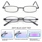 Classic HD Spring Compact Reading Glasses Readers Travel Slim Design with Case - Image 91