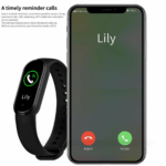 M4 Smart Watch Band Blood Pressure Bracelet Wristband Fitness Tracker Heart Rate - Image 15