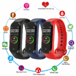 M4 Smart Watch Band Blood Pressure Bracelet Wristband Fitness Tracker Heart Rate - Image 20