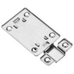 2Pcs Stainless Steel Latch Sliding Silver Doors Lock Keyless Door Bolt For Doors - Image 12