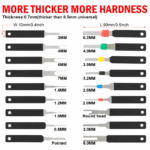 18Pcs Heavy Duty Thick Car Terminal Removal Kit Wire Connector Pin Release Tool - Image 2