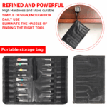 18Pcs Heavy Duty Thick Car Terminal Removal Kit Wire Connector Pin Release Tool - Image 3