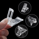 10 PCS Nail Tips Clip Quick Building Poly Builder Gel DIY Extension Clamp Clips - Image 17
