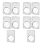 10pcs Coin Display Slabs 38mm Graded Storage for MORGAN/PEACE/IKE SILVER DOLLAR - Image 10