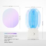 Portable Aurora Light - Plastic Version, Dreamy Northern Lights Effect, Battery Operated, Perfect for Bedroom & Romantic Decor - Image 8
