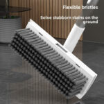 3-in-1 High-Efficiency Ergonomic Long Handle Floor Cleaning Kit - Durable Broom, Dustpan & Brush Set for Home, Office, School, Dorms - Easy-to-Clean Household Cleaning Essentials - Image 7