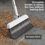 3-in-1 High-Efficiency Ergonomic Long Handle Floor Cleaning Kit - Durable Broom, Dustpan & Brush Set for Home, Office, School, Dorms - Easy-to-Clean Household Cleaning Essentials - Image 18