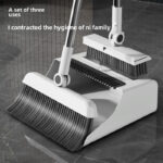 3-in-1 High-Efficiency Ergonomic Long Handle Floor Cleaning Kit - Durable Broom, Dustpan & Brush Set for Home, Office, School, Dorms - Easy-to-Clean Household Cleaning Essentials - Image 20