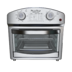 Stainless Steel 12-Liter Air Fryer, Dual Knob Control, 450°F Temperature Range, 60-Min Timer, Presets for French Fries, Pizza, Chicken, Fish, and Toast, Family-Sized Capacity Oven - Image 15