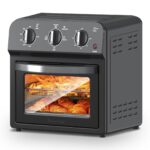 Family Size Air Fryer Toaster Oven Combo,13QT,360° Hot Air Circulation for Healthy Oil-Free Cooking, Multifunctional Convection Contertop Oven, Adjustable Time & Temp Control - Image 2
