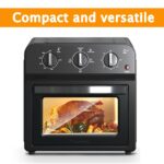 Family Size Air Fryer Toaster Oven Combo,13QT,360° Hot Air Circulation for Healthy Oil-Free Cooking, Multifunctional Convection Contertop Oven, Adjustable Time & Temp Control - Image 12