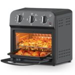 Family Size Air Fryer Toaster Oven Combo,13QT,360° Hot Air Circulation for Healthy Oil-Free Cooking, Multifunctional Convection Contertop Oven, Adjustable Time & Temp Control - Image 3