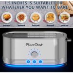 4-Slice Toaster, 7 Browning Settings, Defrost/Reheat Functions, Removable Crumb Tray, Full body Stainless Steel Housing, Anti-Fingerprint, Anti-Jam, 1350W, Silver - Image 6