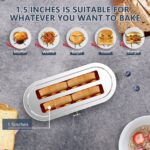 4-Slice Toaster, 7 Browning Settings, Defrost/Reheat Functions, Removable Crumb Tray, Full body Stainless Steel Housing, Anti-Fingerprint, Anti-Jam, 1350W, Silver - Image 8