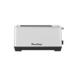 4-Slice Toaster, Extra Wide Long Slot Toaster, 6 Browning Settings, Bagel/Defrost/Reheat Functions, Removable Crumb Tray, Stainless Steel Housing, Silver - Image 8