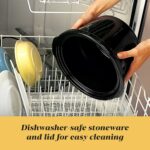 Manual 7-Quart Slow Cooker, Black - Image 3