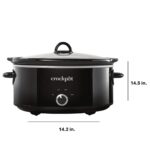 Manual 7-Quart Slow Cooker, Black - Image 5