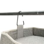 (2 Pack)Charleston10-Compartment Hanging Closet Organizer, Fabric, 16"W x 12"D x 48"H - Image 5