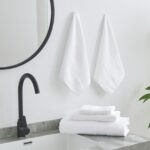 2 Bath Towels 2 Hand Towels 2 Washcloths, Highly Absorbent Towels for Bathroom, Gym, Hotel (White) - Image 5