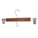 Walnut Finish Solid Wood Pant & Skirt Hangers, 36 Pack - Image 3
