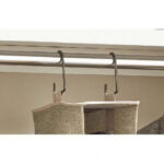 (2 pack)Polyester & Cotton 10-Shelf Hanging Adult Closet Organizer with 4 Side Pockets - Image 3