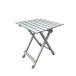 Aluminum Camping Table, Silver