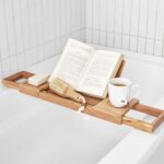 Bamboo Tub Tray Caddy - Image 2