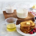 3-Piece Tapered Spout Nesting Plastic Measuring Cups Set, Clear - Image 2