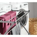 Functional and Energy Saving Oversized Collapsible Steel Closets Clothes Drying Rack, Silver - Image 3