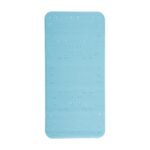17" x 36" Cushioned Foam Bathtub Mat with Suction Cups, Blue - Image 2
