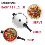3 Piece Aluminum Nonstick Frying Pan Set, Black - Image 2