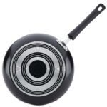 3 Piece Aluminum Nonstick Frying Pan Set, Black - Image 3