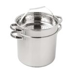 4-Piece Stainless Steel 8 qt Cooker Multipot Set - Image 2