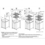 2-Shelf Steel Storage Shelf Unit with Hamper, Silver, Holds up to 20 lb Capacity - Image 2