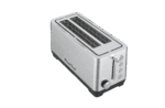 4-Slice Toaster, Extra Wide Long Slot Toaster, 6 Browning Settings, Bagel/Defrost/Reheat Functions, Removable Crumb Tray, Upgraded Stainless Steel, Silver - Image 10