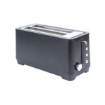 4-Slice Toaster, Extra Wide Long Slot Toaster, 6 Browning Settings, Bagel/Defrost/Reheat Functions, Removable Crumb Tray, Stainless Steel Housing, Matte Black - Image 20