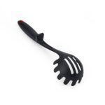 (2 pack) Soft Grips Plastic Pasta Server Black - Image 3