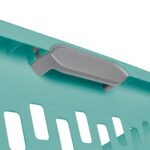 (4 Pack)1.5 Bushel Square Plastic Laundry Basket, Adult, Teal - Image 6