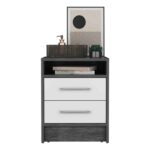 Leyva Nightstand, Two Drawers, Superior Top - Image 14