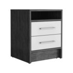 Leyva Nightstand, Two Drawers, Superior Top - Image 15