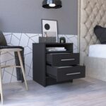 Leyva Nightstand, Two Drawers, Superior Top - Image 18