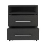 Leyva Nightstand, Two Drawers, Superior Top - Image 20