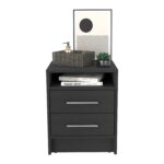 Leyva Nightstand, Two Drawers, Superior Top - Image 21