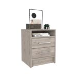 Leyva Nightstand, Two Drawers, Superior Top - Image 6