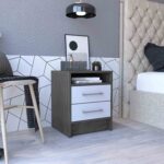 Leyva Nightstand, Two Drawers, Superior Top - Image 9