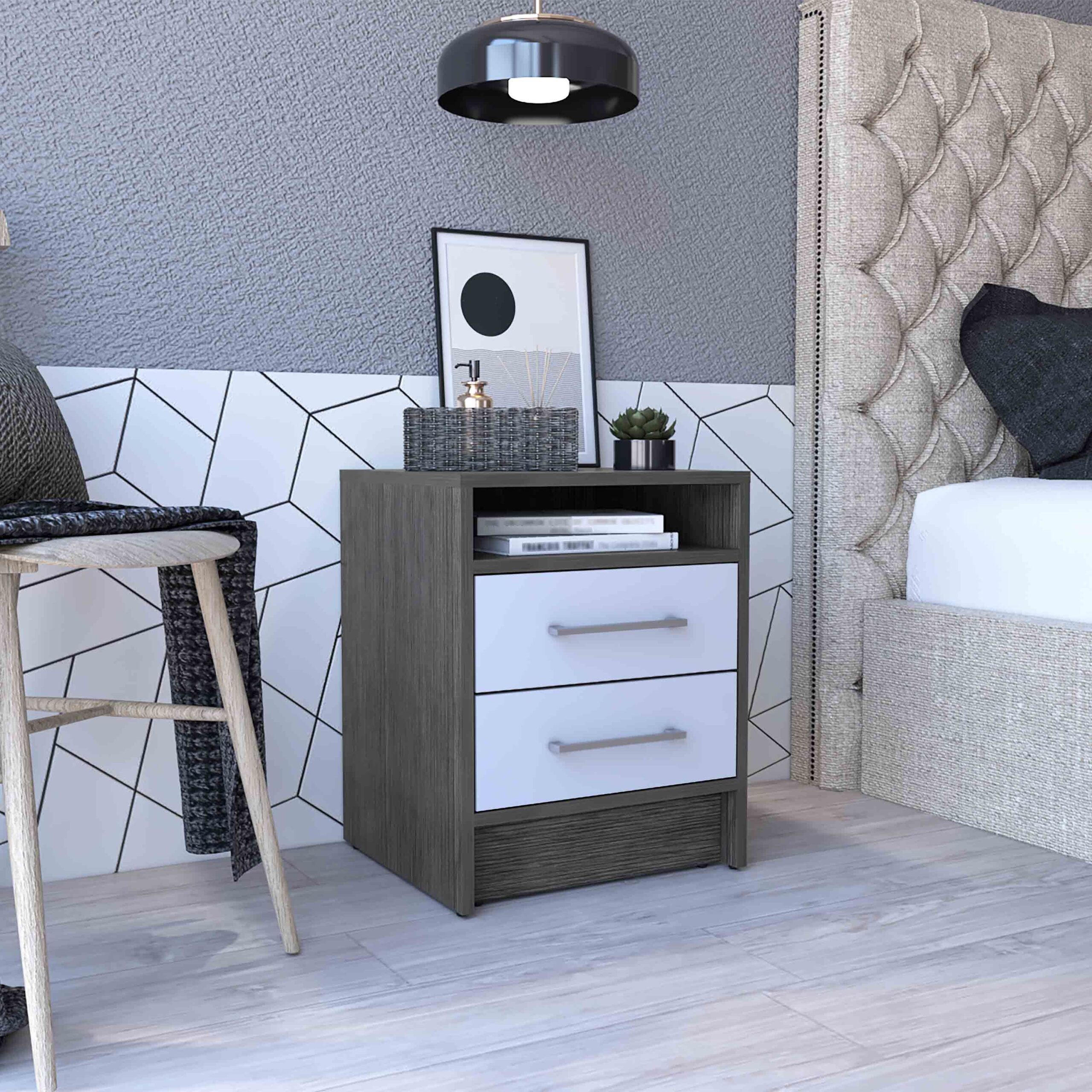 d01027r08qx.jpg Leyva Nightstand, Two Drawers, Superior Top - Image 1