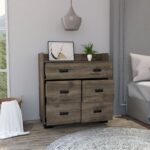 Neptune Dresser, Four Drawers, Four Legs, Superior Top - Image 2