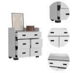 Neptune Dresser, Four Drawers, Four Legs, Superior Top - Image 14